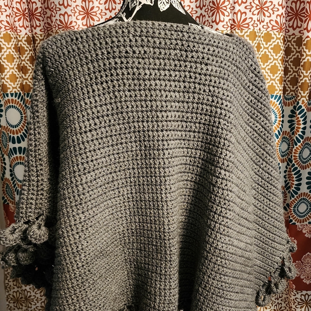 Crochet Poncho - Picture 5 of 5